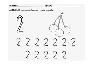 FICHAS DEL NÚMERO 2