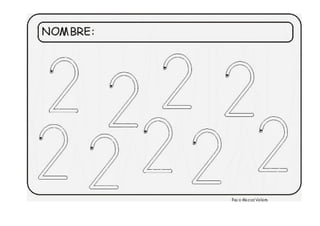 FICHAS DEL NÚMERO 2