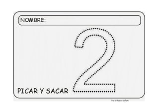 FICHAS DEL NÚMERO 2