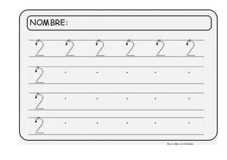 FICHAS DEL NÚMERO 2