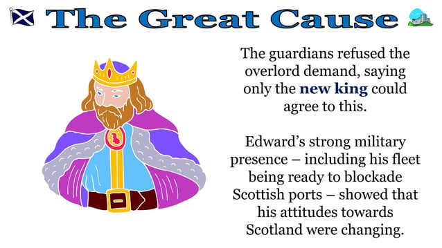 Scottish Wars of Independence - the great cause | PPTX