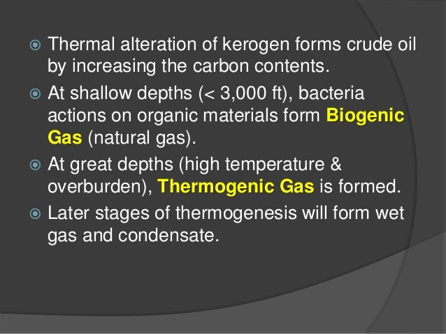 Non Biogenic Natural Gas Non Biogenic Natural Gas
