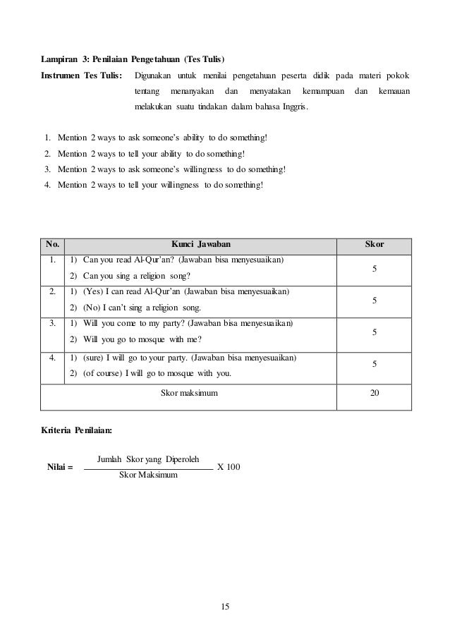 Soal Capability And Willingness Kelas 8 Ruang Ilmu