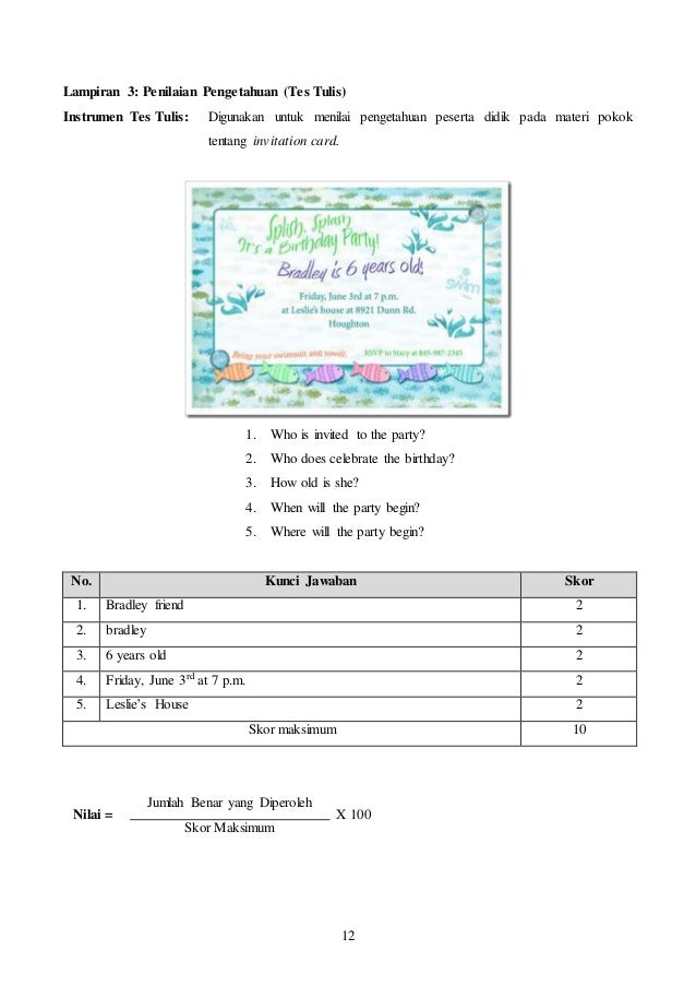 RPP Bahasa Inggris kelas 8 Kurikulum 2019 terbaru chapter 4