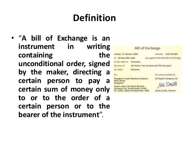 payment bill definition Environment Legal of exchange  Business  of Bill