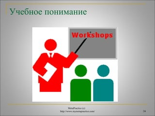 Учебное понимание 
MetaPractice (с) 
http://www.mymetapractice.com/ 24 
 