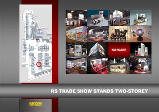 RS TRADE SHOW STANDS TWO-STOREY
exhibition design
RAPPICH
SYSTEMBAU
 