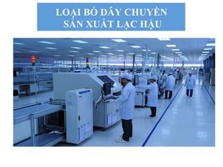 LOẠI BỎ DÂY CHUYỀN
SẢN XUẤT LẠC HẬU
 