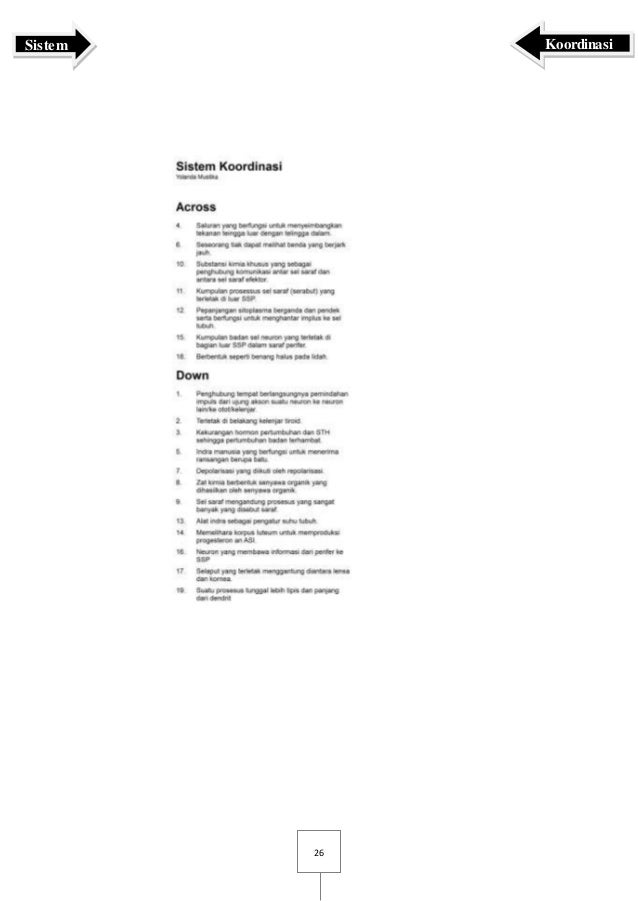 Buku Sistem Koordinasi