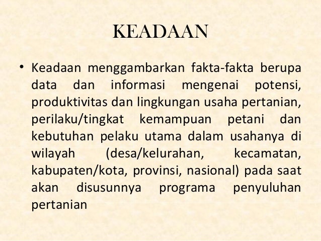 Contoh Program Penyuluhan Pertanian Ppt Contoh Program Penyuluhan Pertanian Ppt