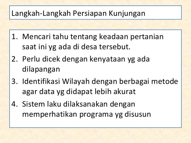 PERENCANAAN PROGRAM PENYULUHAN