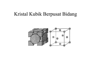 Kristal Kubik Berpusat Bidang
 