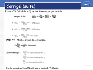 LOGO
Corrigé (suite)
www.themegallery.com
 