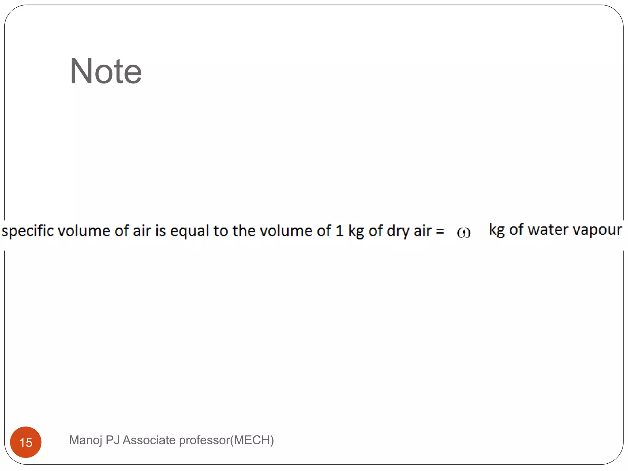 Note
Manoj PJ Associate professor(MECH)15
 