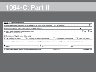 1094-C: Part II
 