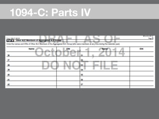 1094-C: Parts IV
 