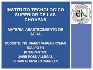 INSTITUTO TECNOLOGICO
SUPERIOR DE LAS
CHOAPAS
 