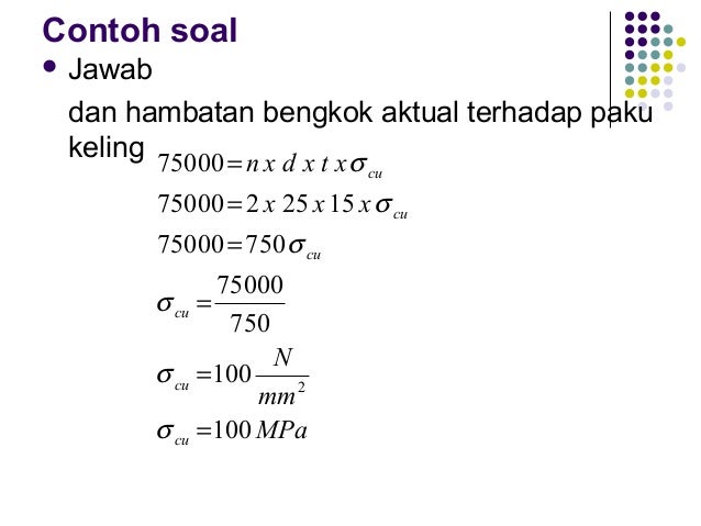 Contoh Soal Elemen Mesin 1 Download File Guru
