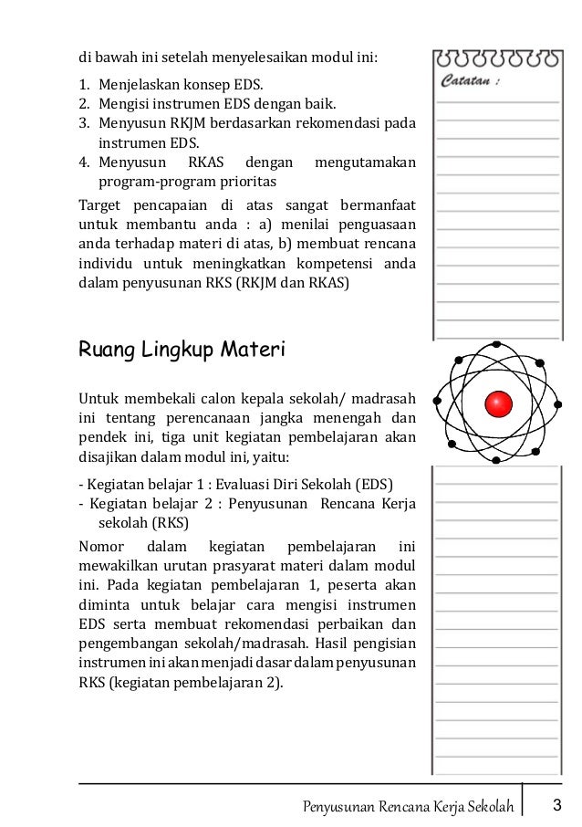 2. penyusunan rencana kerja sekolah