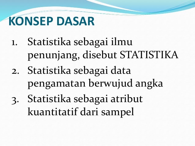 2. ruang lingkup, data, sumber data statistik