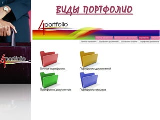 ВИДЫ ПОРТФОЛИО
 
