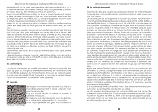 Même la nuit, on ne peut manquer de le faire une ou deux fois. Il n'y a
ni maisons de bains, ni cuvettes, ni seaux. Mais chaque famille a un bas-
sin; sinon, deux ou trois familles en ont un en commun.
Tous, hommes et femmes, entrent nus dans le bassin. Seulement, quand
le père, la mère, ou des gens d'âge sont dans le bassin, leurs fils et filles
ou les jeunes gens n'y entrent pas. Ou si les jeunes gens se trouvent dans
le bassin, les personnes d'âge s'en tiennent à l'écart.
Mais si on est de même âge, on n'y prête pas attention, les femmes ca-
chent leur sexe avec la main gauche en entrant dans l'eau, et voilà
tout.
Tous les trois ou quatre, cinq ou six jours, les femmes de la ville, trois par
trois, cinq par cinq, vont se baigner hors de la ville dans le fleuve. Arri-
vées au bord du fleuve, elles ôtent la pièce d'étoffe qui leur entoure le
corps et entrent dans l'eau. C'est par milliers qu'elles sont ainsi réunies
dans le fleuve. Même les femmes des maisons nobles participent [à ces
bains]et n'en conçoivent aucune honte. Tous peuvent les voir de la tête
aux pieds. Dans le grand fleuve en dehors de la ville, il n'y a pas de jour
où cela ne se passe. Les Chinois, aux jours de loisir, s'offrent souvent le
plaisir d'y aller voir.
J'ai entendu dire qu'il y en a aussi qui entrent dans l'eau pour profiter
des occasions.
L'eau est toujours chaude comme si elle était sur le feu; ce n'est qu'à la
cinquième veille qu'elle se rafraîchit un peu; mais dès que le soleil se
lève, elle s'échauffe à nouveau.
36. Les immigrés.
Les chinois qui arrivent en qualité de matelots trouvent commode que
dans ce pays on n'ait pas à mettre de vêtements, et comme en outre
le riz est facile à gagner, les femmes faciles à trouver, les maisons faciles
à aménager, le mobilier facile à acquérir, le commerce facile à diriger,
il y en a constamment qui désertent pour y [ rester].
37. L'armée.
Les troupes vont aussi corps et pieds nus. Dans la
main droite elles tiennent la lance ; dans la main
gauche, le bouclier.
Il n'y a ni arcs, ni flèches, ni balistes, ni boulets, ni
cuirasses, ni casques.
On rapporte que, dans la guerre avec les Siamois,
on a obligé toute la population à combattre.
D'une façon générale, ces gens n'ont d'ailleurs ni
tactique ni stratégie.
38. La sortie du souverain.
J'ai entendu dire que, sous les souverains précédents, les empreintes des
roues de leur char ne dépassaient jamais leur seuil; et cela pour parer
aux cas fortuits.
Le nouveau prince est le gendre de l'ancien souverain. Primitivement il
avait charge de diriger les troupes. Le beau-père aimait sa fille; la fille lui
déroba l'épée d'or et la porta à son mari. Le vrai fils fut par suite privé de
la succession. Il complota pour lever les troupes, mais le nouveau prince
le sut, lui coupa les orteils et le relégua dans une chambre obscure. Dans
le corps du nouveau prince est incrusté un [morceau de] fer sacré, si
bien que même couteaux et flèches, frappant son corps, ne pourraient
le blesser. S'assurant là-dessus, le nouveau prince ose sortir. J'ai passé
dans le pays plus d'une année, et je l'ai vu sortir quatre ou cinq fois.
Quand le prince sort, des troupes sont en tête d'escorte; puis viennent
les étendards, les fanions, la musique. Des filles du palais, de trois à cinq
cents, en étoffes à ramages, des fleurs dans le chignon, tiennent à la
main des cierges, et forment une troupe à elles seules; même en plein
jour leurs cierges sont allumés. Puis viennent des filles du palais portant
les ustensiles royaux d'or et d'argent et toute la série des ornements, le
tout de modèles très particuliers et dont l'usage m'est inconnu. Puis vien-
nent des filles du palais tenant en mains lance et bouclier, et qui sont la
garde privée du palais elles aussi forment une troupe à elles seules. Vien-
nent ensuite des charrettes à chèvres des charrettes à chevaux, toutes
ornées d'or. Les ministres, les princes sont tous montés à éléphant; de-
vant eux(?) on aperçoit de loin leurs parasols rouge, qui sont innombra-
bles.
Après eux arrivent les épouses et concubines du roi, en palanquin, en
charrette, à cheval, à éléphant ; elles ont certainement plus de cent
parasols tachetés(?) d'or. Derrière elles, c'est alors le souverain, debout
sur un éléphant et tenant à la main la précieuse épée. Le défenses de
l'éléphant sont également dans un fourreau d'or. Il y a plus de vingt pa-
rasols blancs tachetés(?) d'or et dont les manches sont en or. Des élé-
phants nombreux se pressent tout autour de lui, et à nouveau il y a des
troupes pour le protéger.
Si le souverain se rend à un endroit voisin , il se sert seulement de palan-
quins d'or, qui sont portés par des filles du palais.
Le plus souvent, le roi en sortant va voir une petite tour d'or devant la-
quelle est un Bouddha d'or. Ceux qui aperçoivent le roi doivent s'age-
nouiller et toucher la terre du front; c'est ce qu'on appelle san-pa (
sambah). Sinon, ils sont saisis par les maîtres des cérémonies(?) qui ne
les relâchent pas pour rien.
Mémoires sur les coutumes du Cambodge de Tcheou Ta Kouan Mémoires sur les coutumes du Cambodge de Tcheou Ta Kouan
52 53
 