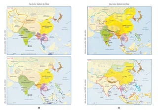 Une brève histoire de l’Asie Une brève histoire de l’Asie
Vers 1630
1795Vers 1465
1914
Atlasdespeuplesd’Asie2008-JeanSellierAtlasdespeuplesd’Asie2008-JeanSellier
Atlasdespeuplesd’Asie2008-JeanSellierAtlasdespeuplesd’Asie2008-JeanSellier
20 21
 