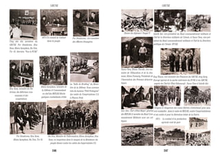 Cinq des dix membres du
GRUNK: Poc Deuskoma, Hou
Youn, Khieu Samphan, Hu Nim,
Tiv Ol . Derrière: ”Vive le FUNK”
1971-Un conseil de Cabinet
dans la jungle.
Poc Deuskoma, vice-ministre
des Affaires étrangères.
Hou Youn, ministre de l’In-
térieur, des Réformes com-
munales et des
coopératives.
Poc Deuskoma, Hou Youn,
Khieu Samphan, Hu Nim, Tiv Ol.
Khieu Samphan, ministre de
la Défense et Commandant
en chef des FAPLNK félicite
quelques combattants d’élite
Hu Nim, Ministre de l’Information, Khieu Samphan, Hou
Youn, en inspection dans le maquis de la Résistance du
peuple khmer contre les valets des Impérialistes US.
La “Salle de Briefing” du Minis-
tère de la Défense. Nous sommes
loin du luxueux “Petit Pentagone”
des valets de l’impérialisme U.S.
à Phnom Penh.
L’heure du déjeuner ( frugal ?)
Nuon Chea, Khieu Thirith, vice-mi-
nistre de l’Education et de la Jeu-
nesse, Khieu Ponnary, Présidente de
l’Association des Femmes démocra-
tiques.
Son Sén, Chef d’Etat-Major général
des FAPLNK et membre du Haut Com-
mandement Militaire avec ses col-
lègues.
1971- Le combat et la production
agricole vont de pair.
Citoyens et citoyennes des zones libérées s’entraînant pour pou-
voir combattre , dans le cadre de FAPLNK, contre l’impérialistisme
et ses valets et pour la libération totale de la Patrie.
Saloth Sâr, vice-président du Haut commandement militaire et
Chef de la Direction militaire de l’Armée, et Nuon Chea, vice-pré-
sident du Haut commandement militaire et Chef de la Direction
politique de l’Armée. (FUNK)
Koy Thuon, vice-ministre des Finances du GRUNK, Ieng Sary,
Envoyé spécial de la partie intérieure du FUNK et du GRUNK,
auprès du Chef de l’Etat (Sihanouk) , Nuon Chea et Saloth Sâr.
GRUNK GRUNK
246 247
 