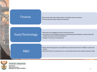 Logistics in the Context of Small-Scale Mining | PDF