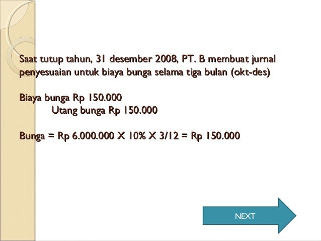 Utang Wesel Jangka Panjang Akuntansi Keuangan Menengah 2