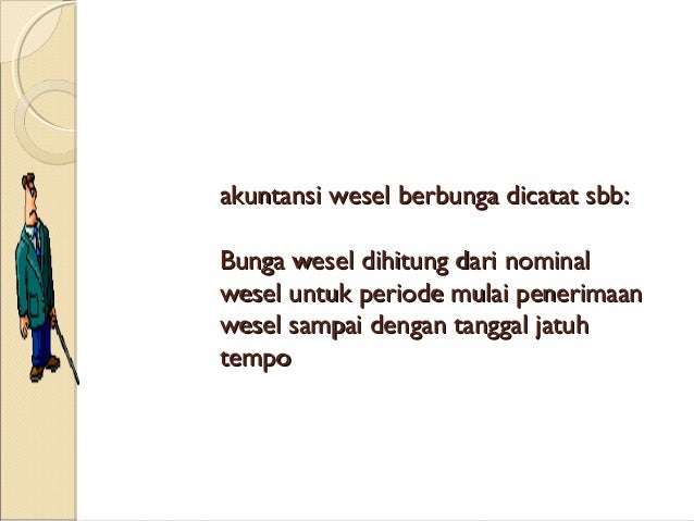 UTANG WESEL JANGKA PANJANG. akuntansi keuangan menengah 2