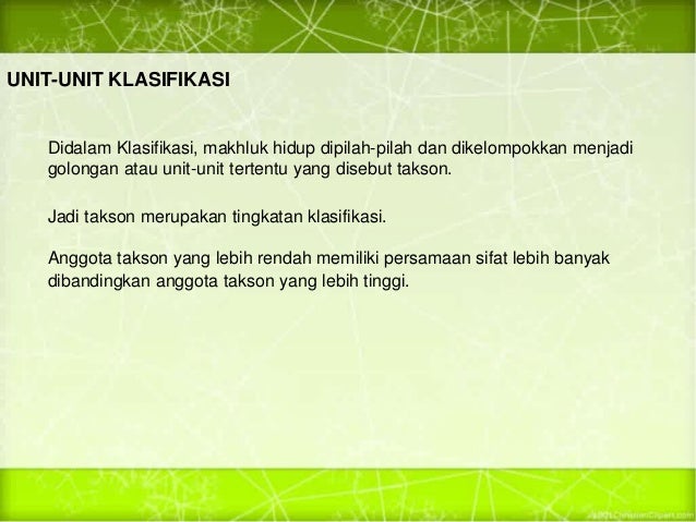 2 Unit Unit Klasifikasi
