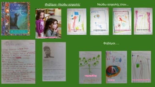 Φοβάμαι -Νιώθω ασφαλής
Φοβάμαι….
Νιώθω ασφαλής όταν...
 