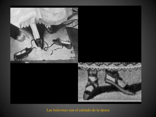 Las balerinas son el calzado de la época
 