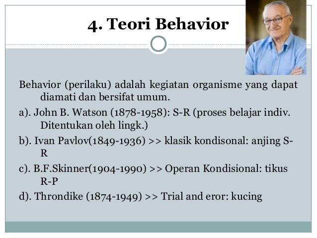 2. teori perkembangan