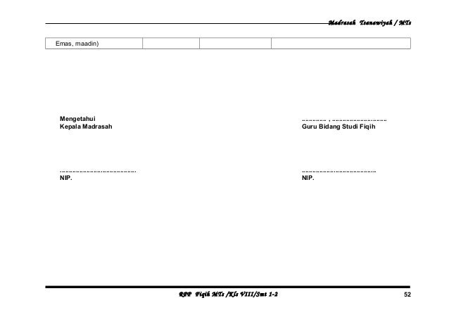 2. rpp fiqih kelas viii m ts semester 1, 2 2. rpp fiqih kelas viii m ts semester 1, 2