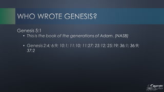 The Creation Issue - Biblical Authority and Creation 