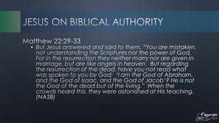The Creation Issue - Biblical Authority and Creation 