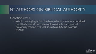 The Creation Issue - Biblical Authority and Creation 