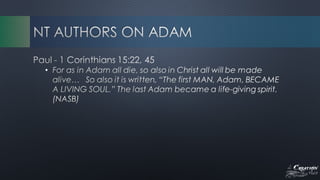 The Creation Issue - Biblical Authority and Creation 