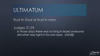 The Creation Issue - Biblical Authority and Creation 