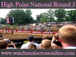 Watch race High Point National Round 5