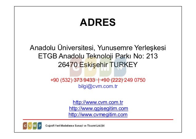 Quantum Qis Qgis Arac Cubuklari