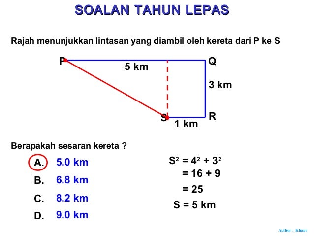 2 Jarak Dan Sesaran