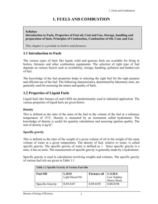 2.1 fuels and combustion | PDF