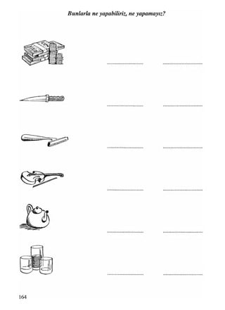 Bunlarla ne yapabiliriz, ne yapamayız?
 