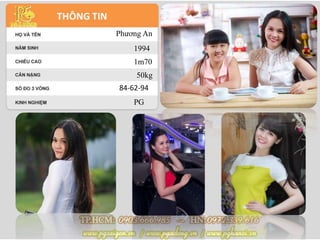 Phương An
1994
1m70
50kg
84-62-94
PG
 
