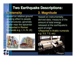 ACTIVE FAULTS & OTHER
EARTHQUAKE
GENERATORS OF THE
PHILIPPINES
 