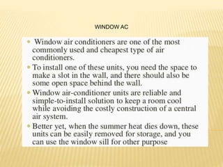 WINDOW AC
 