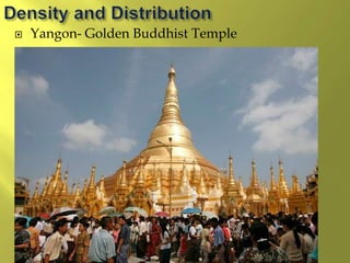  Yangon- Golden Buddhist Temple
 